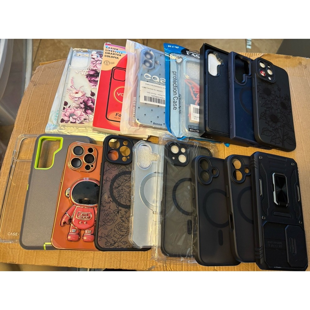 Big Lot Wholesale Resellers Box Phone Cases iPhone Samsung Mixed MagSafe